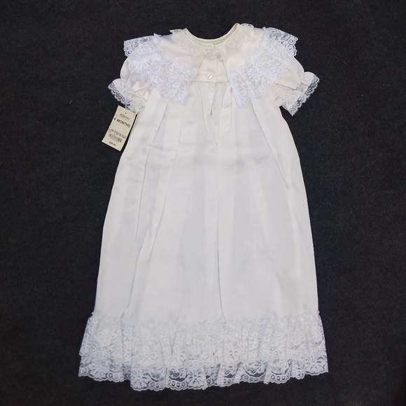 Vintage Deadstock Christening Gown - Picture 3 of 13